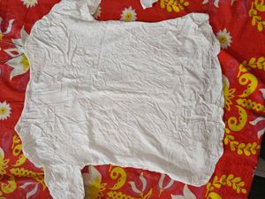White Casual Tunic Top