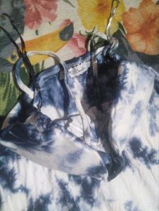 Boho Tie-Dye Mini Dress