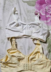 Combo Of White And Nude Color Bra