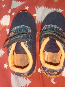 Blue Velcro Sneakers for Kids