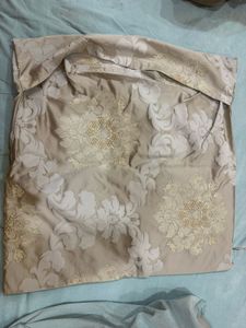 set of 2 pillow  Cover - Beige and red