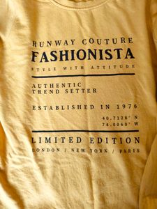 Yellow Sweater
