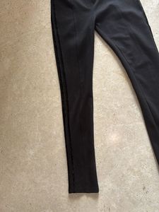 Sequin Side Striped Pant