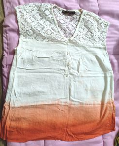 Stylish Lace Top L Size