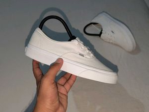 White Vans Sneakers