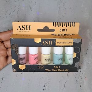 ASH 5 IN 1 Mini Nail Paint Kit