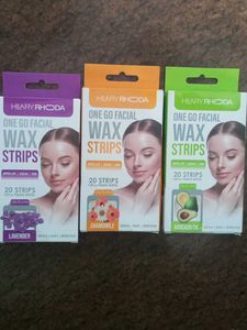 Hilary Rhoda Facial Wax Strips (Set of 3)