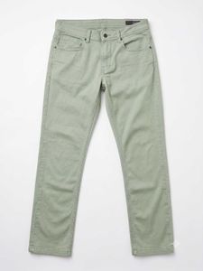 Men's Light Green Denim Jeans