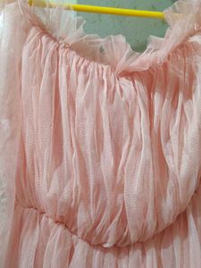 Chic Pink Off-Shoulder Dress