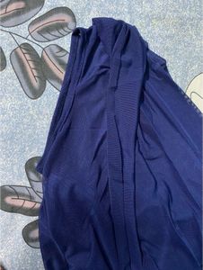 Elegant Navy Blue Evening Dress
