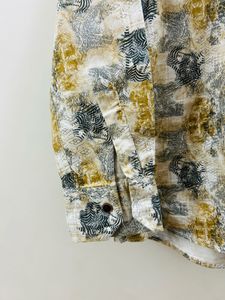 Men's Double Pocket Printed Shirt