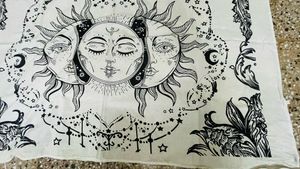 Bohemian Sun &amp; Moon Tapestry
