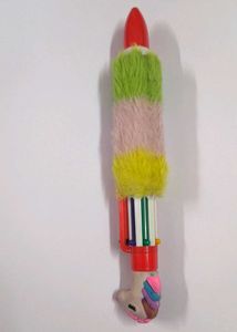 Cute Fluffy Unicorn Pen 6 in 1 Fur cloth latest