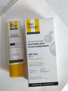 Sun Scoop Featherlight Fluid Sunscreen SPF 50+