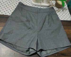 Classic Grey Tailored Shorts