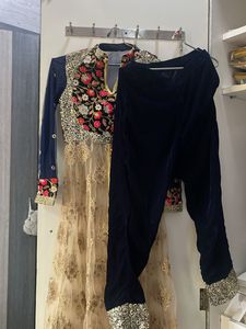 Embroidered Indian Outfit(with free gift)