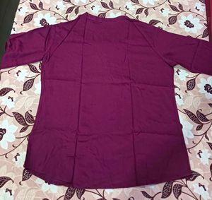 Stylish Magenta Kurti Top