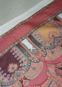 Vintage Paisley Print Fabric Dupatta