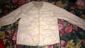 Quilted Button-Up Jacket