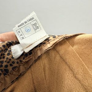 Leopard Print Maxi Skirt