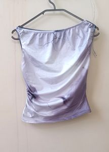 Asymmetrical Lavender Top