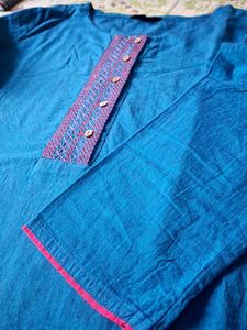 Vibrant Blue Kurta
