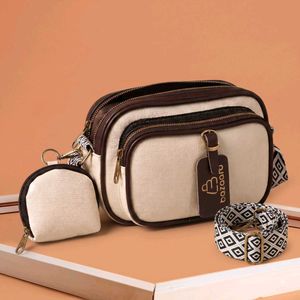 Chic Crossbody Bag with Coin Pouch
