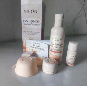Niconi Tan Vanish Gluta-Kojic Skin Polish Kit
