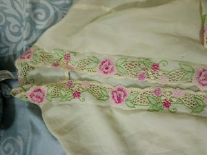 Embroidered Yellow Kurta