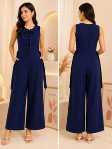 Navy Blue Jumpsuit