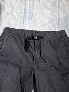 Men's Charcoal Grey Cargo Shorts