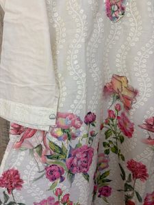 Floral Embroidered co ord