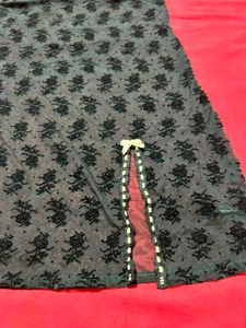 Black Lace Nightdress