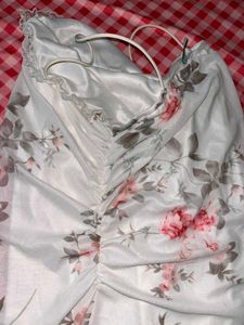 Floral Print Slip Dress