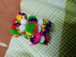 colourful Earrings and bracelet