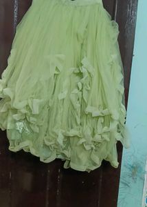 Designer Light Green Lehenga Choli