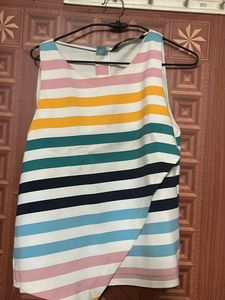Zara Short Multi Colour Top
