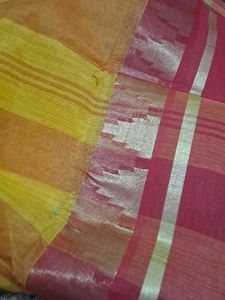 handloom bengoli  puja saree
