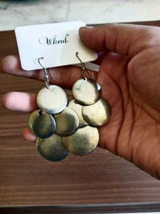 Wknd Dangle Earrings - Silver Tone