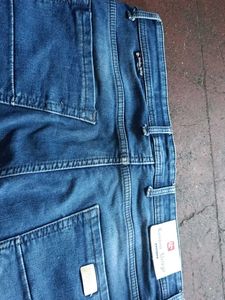 Men's Ripped Blue Jeans