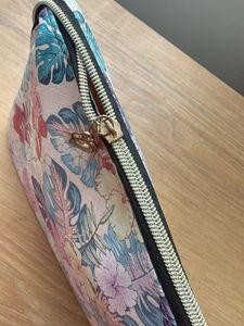 Floral Print Cosmetic Bag