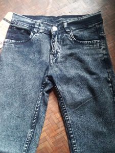 Girls  1999s Low Waist Grey Jeens