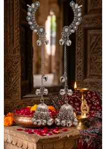 Kashmiri Inspired Ghungroo Earrings