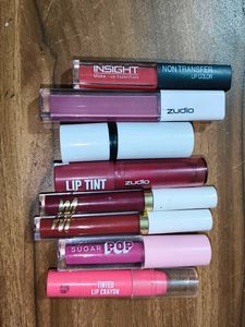 set of 8 lipsticks