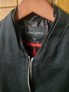Men's Black Bomber Jacket