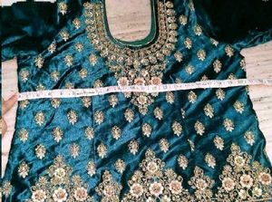Emerald Green Lehenga Choli, FIXED PRICE
