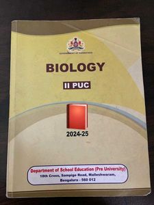 biology 12th textbook-used