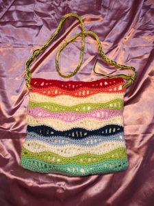 Handmade Crochet beach bag