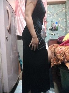 🥀Gorgeous Black Velvet Maxi Dress🥀