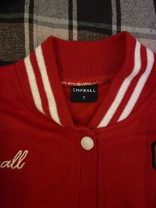 Varsity Jacket - Red &amp; White